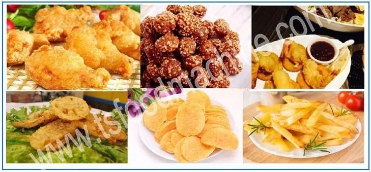 Peanut Batch Fryer and Onion Ring Frying Machine