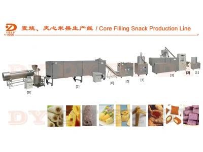 Ce Certificate Corn Puff Snack Twin Screw Extruder