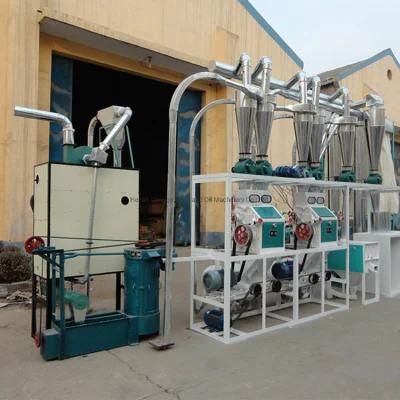 New Gringding Mill Machine with 4 Rollers 3mt Per Hour