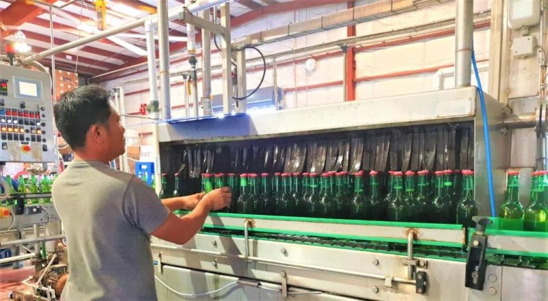 Continuous Pasteurized Bottles Beer Tunnel Pasteurizers Pasteurization