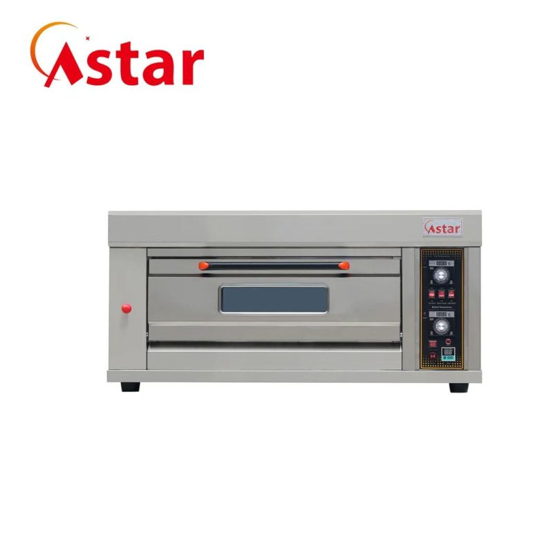 Factory 2 Deck 4 Trays Kitchen Catering Bakery Equipment Commercial Electric Biscuit Bread Baking Oven