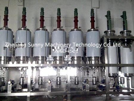 Complete Assembly Evaporator for Heat Sensitive, High Viscosity Fractionation