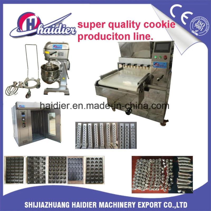 Fully Automatic Cookies Depositor Cookie Making Machine for Buiscuit