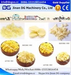 Jinan Dg Double Screw Extruded 3D 2D Fried Pellet Snacks Food Making Extruder Machine ...