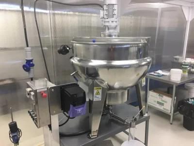 Vertical Jacketed Commerical Cooking Kettle for Food Industry