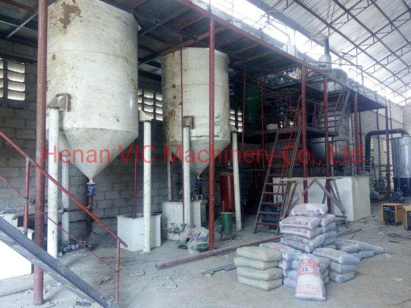 Oil crop seed oil production line