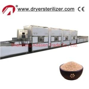 High Quality Tunnel Type Microwave Drying and Sterilization Machine for Quinoa