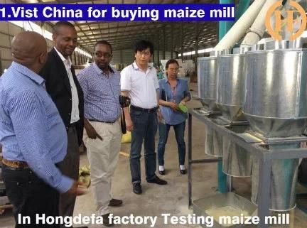 Commercial Corn Maize Flour Mill, Sifted Flour Milling Machines