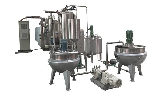 Fruity Jelly Candy Depositing Line Confectionery Machinery Equipment