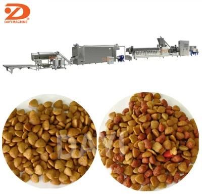 Large Capacity Dry Pet Dog Food Processing Machine Line