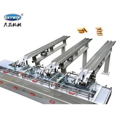 One Lane Sandwich Cream Biscuit Filling Machine for Food Factory