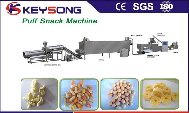 Kurkure Cheetos Corn Rice Chips Puff Snack Food Making Machine