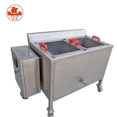 Food Potato Chips Manual Automatic Blanching Machine