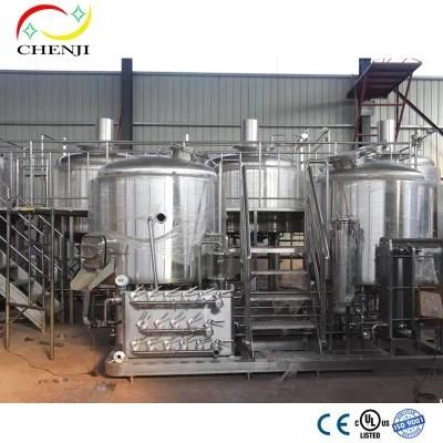 Food Grade Stainless Steel Beer Making Machine with Rose Golden