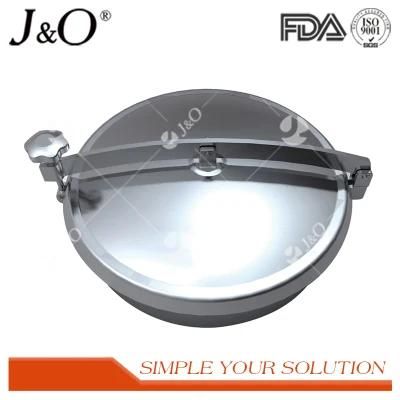 Sanitary Hygienic Stainless Steel Tank Round Manhole Cover Manway