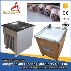 Hot Selling Model Wf900 Flat Pan Fry Ice Cream Machine with Panasonic Compressor