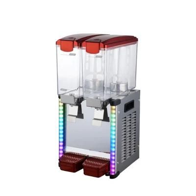 2 Tanks Juice Dispenser Beverage Dispenser