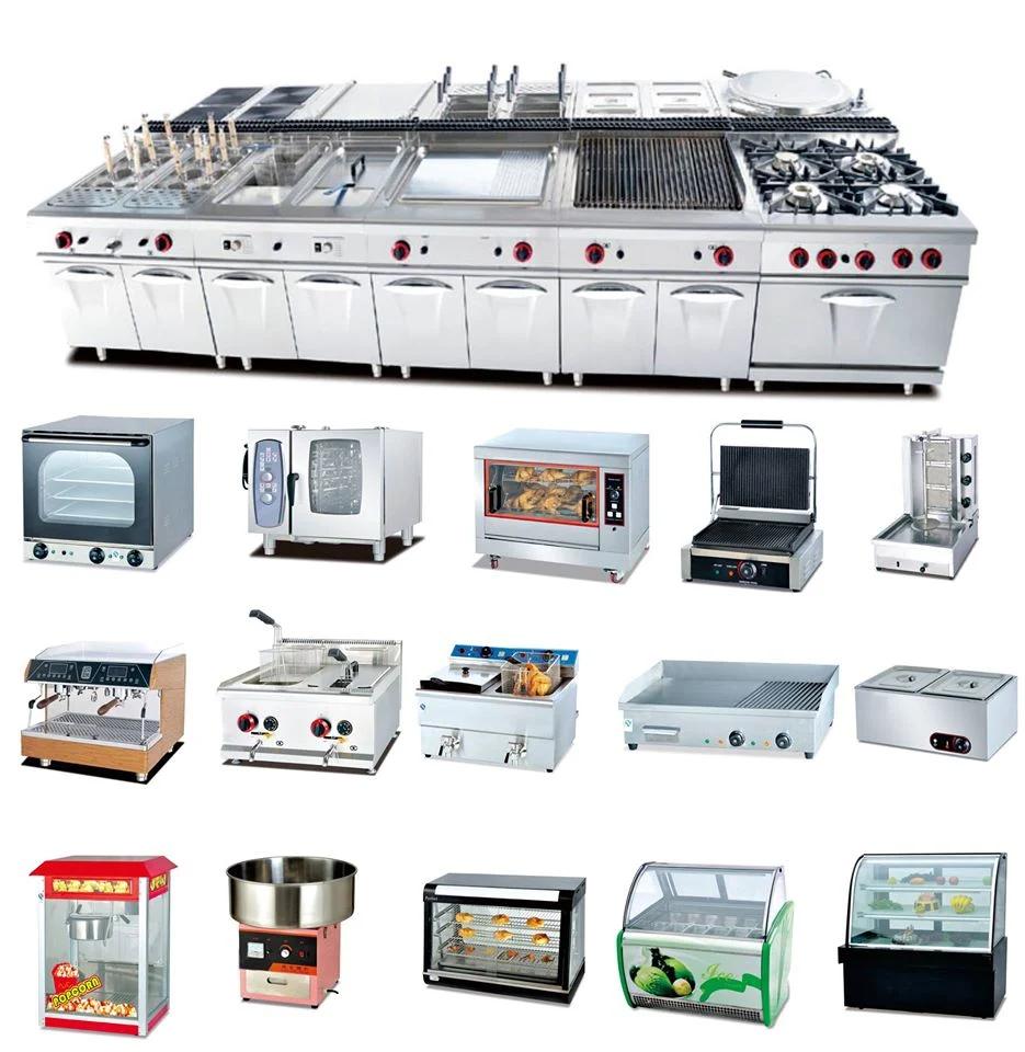 Commercial Snack Machinery Cooking & Baking Equipment Electric Cooker with Oven