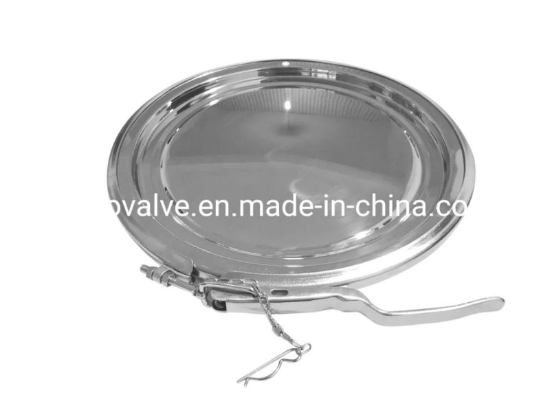 SS304/316L Hygienic Stainless Steel Rectangular Manway Manhole