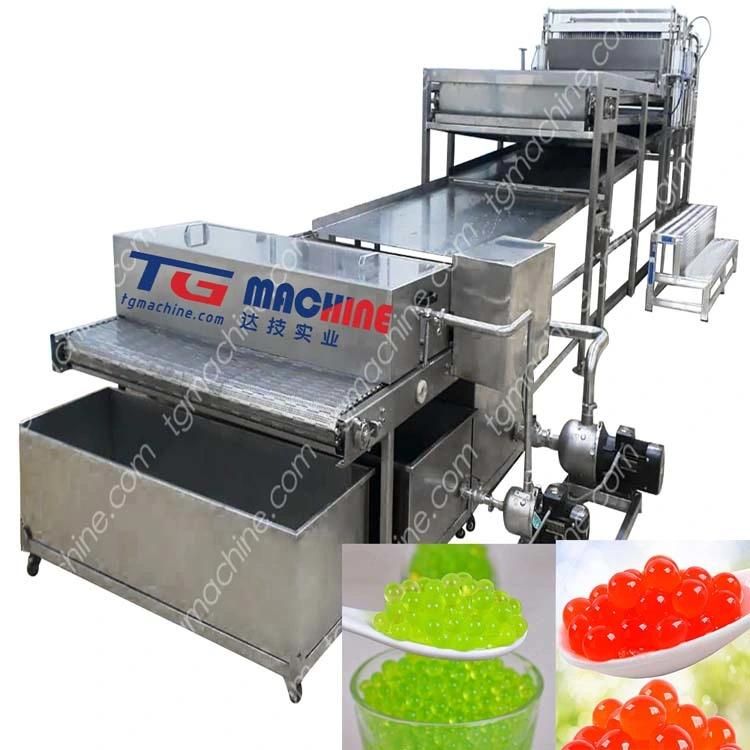 PLC Control Servo Driven Popping Boba Making Production Line