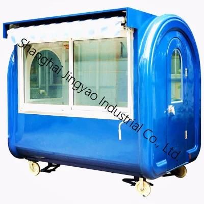 Fashion Type Electric Food Cart Food Van Trailer Dining Car