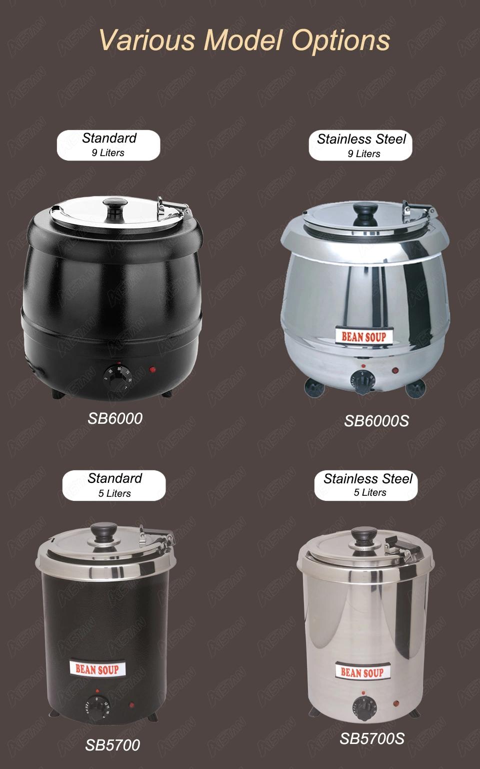 Sb6000s Electric Soup Kettle for Buffet/Chaffing Dish Equipment for Commerical Restaurant and Hotel