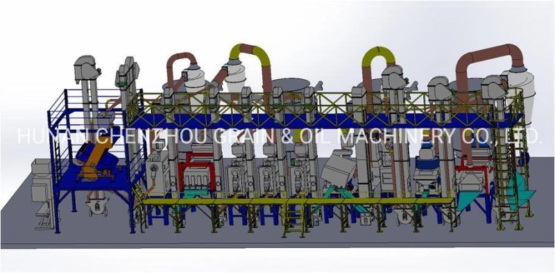 Efficient Clj 10tph Parboil Rice Milling Plant Turnkey Project