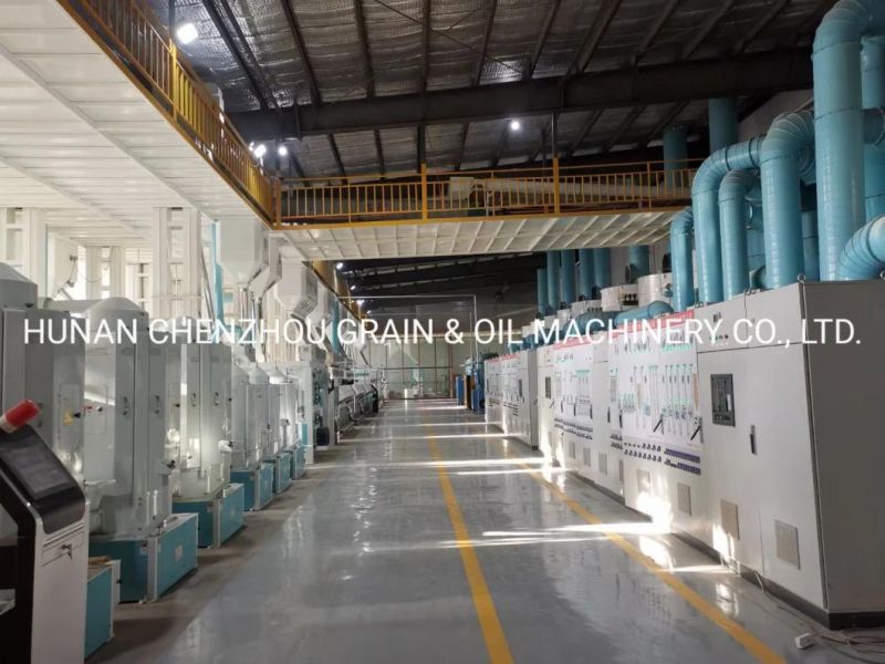 Clj Designed and Manufacture Rice Milling Machine 150-2000tpd Complete Set of modern Rice Mill Plant