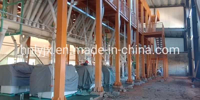 200t/D Maize Flour Milling Equipment Complete Plant