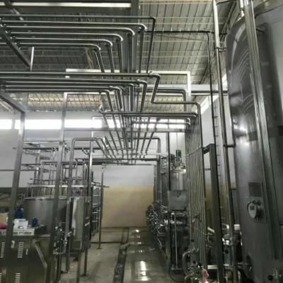 Automatic Yogurt Processing Equipment Yogurt Production Line