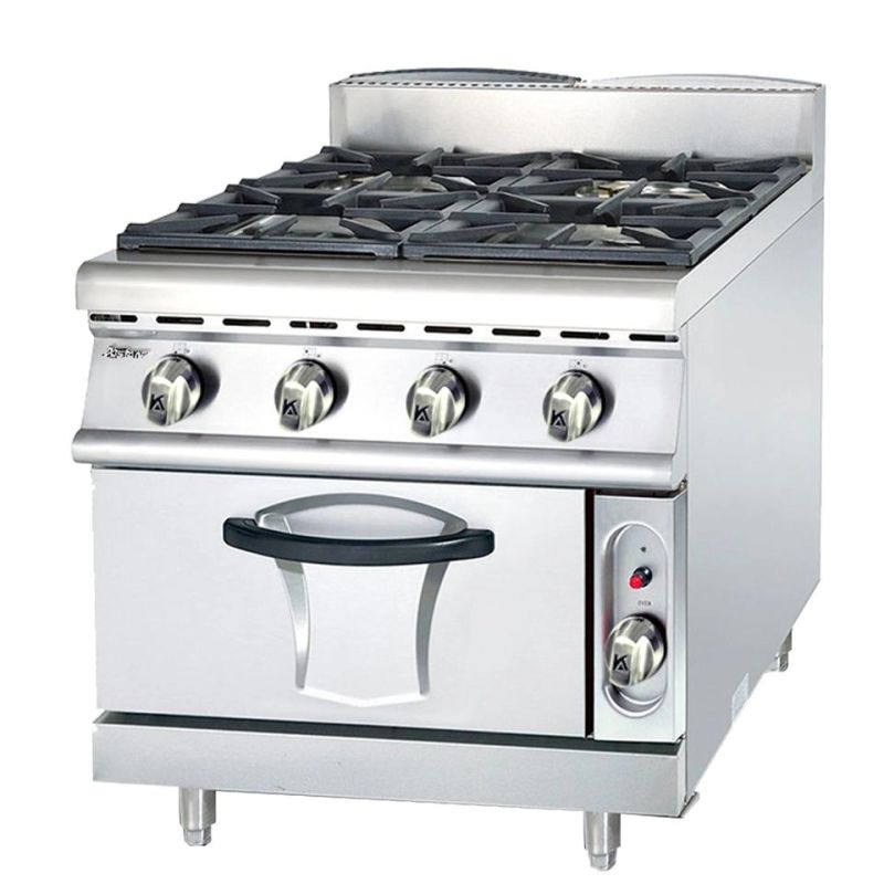 Gh987A Gas Range with 4 Burners with Gas Oven