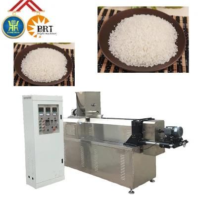 Automatic Water Cooling Stainless Steel Artificial Rice Plant Making Machinery