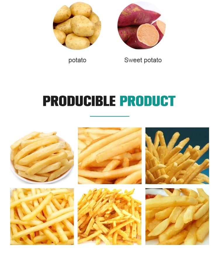 Factory Direct Supply Semi-Automatic French Fries Making Machine