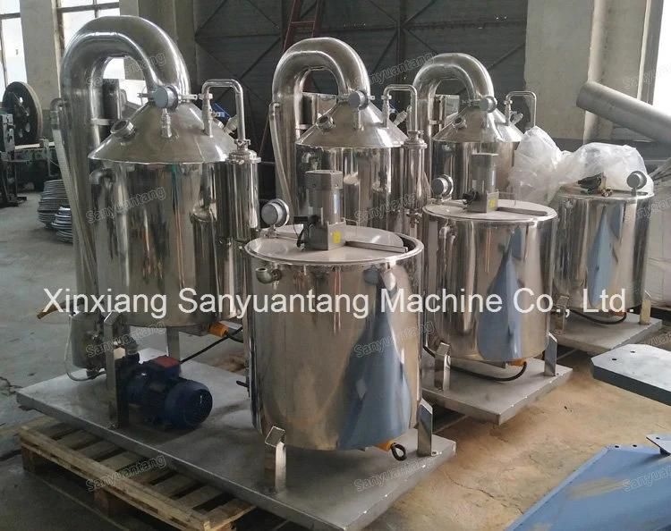 Honey Processing Plant Used Stainless Steel Honey Extractor with Stir Filter