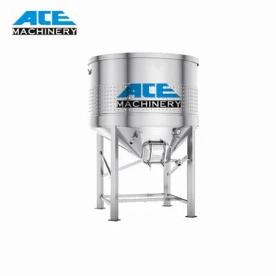 Factory Price Stainless Steel 304 50-10000L Inox Solid State Fermenter Wine Fermenting ...