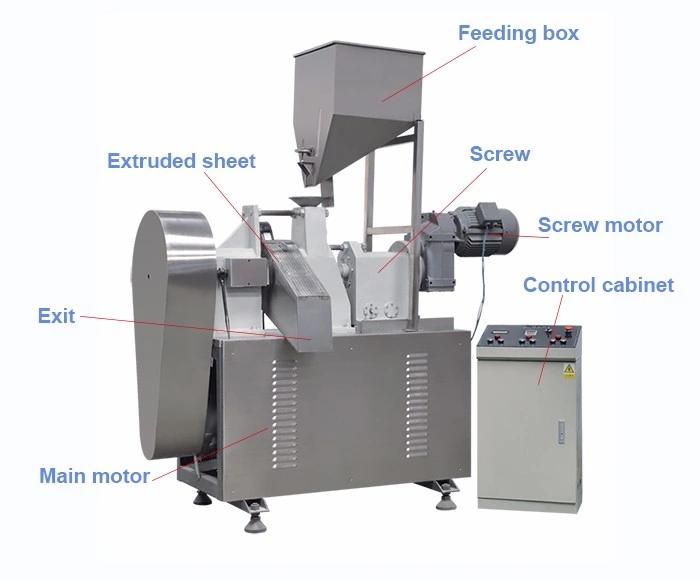 Industrial New Condition Fully Automatic Kurkure Snacks Machines