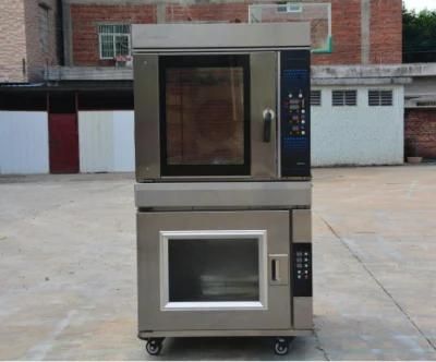 Industrial Usage Steaming Gas Hot Air Circulation Oven 8 Trays Baking Convected Oven with ...