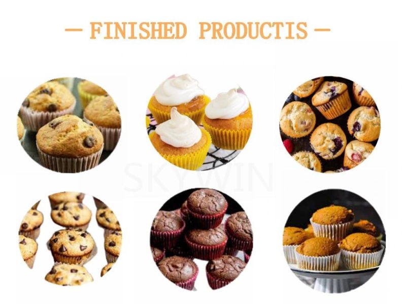 Automatic Cupcake Muffin Cookies Machine Cake Making Equipment Price