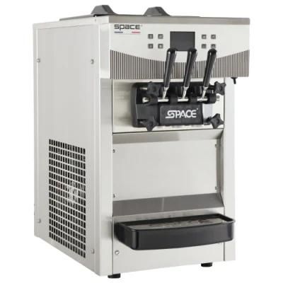 Commercial Energy Saving Icecream Machine 3 Automatic Flavors Ice Cream Making Machine