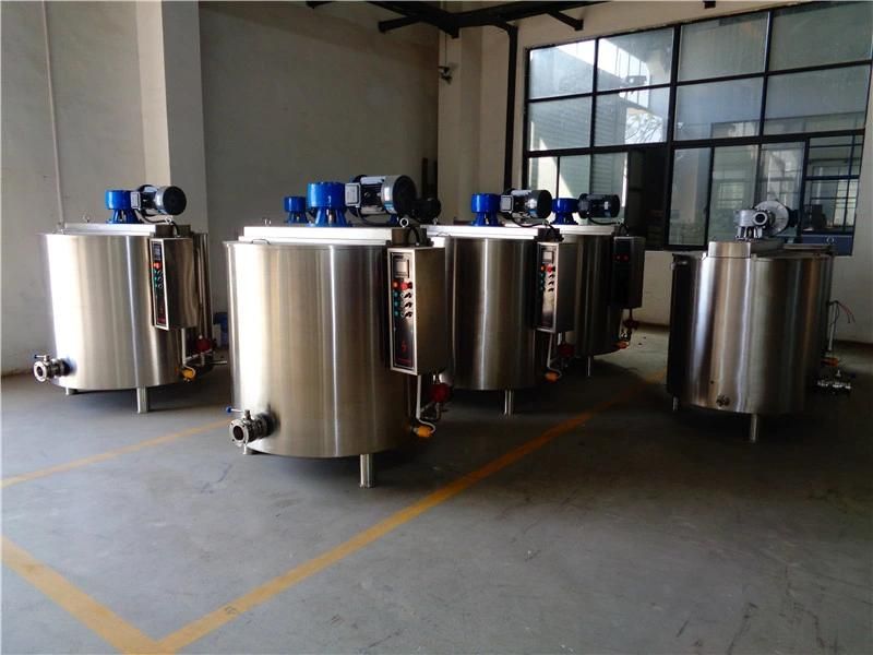 Stainless Steel Finished Cocoa Butter Insulation Tank Volume 5000L