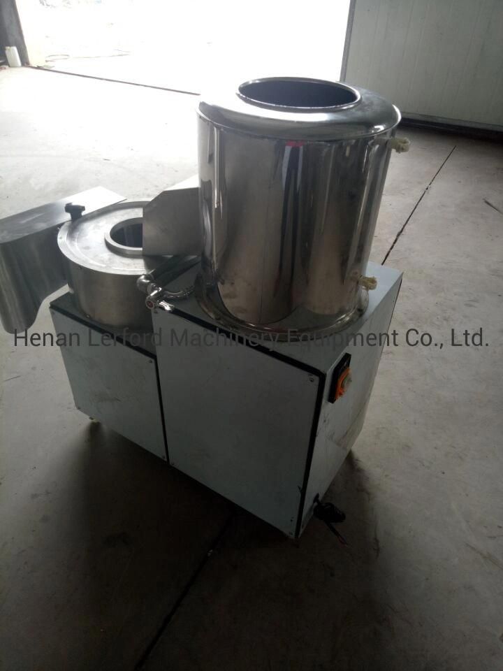 Electric Potato Vegetable Washing Peeling Potato Chips Cutting Machine Price