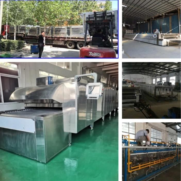 Tunnel Bakery Gas Oven for Food Pizza Cupcake Bread / Wholesale Baking Machine Equipment Bread Oven / Stainless Steel Tunnel Oven Manufacturer / CE Certificated