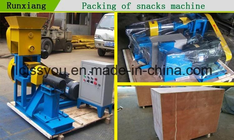 China Grain Bulking Puff Snacks Food Extruder Making Machine