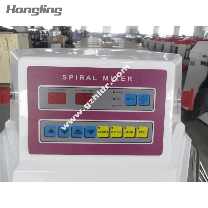 Commercial Stainless Steel Electric Spiral Dough Mixer in Mixing Equipment