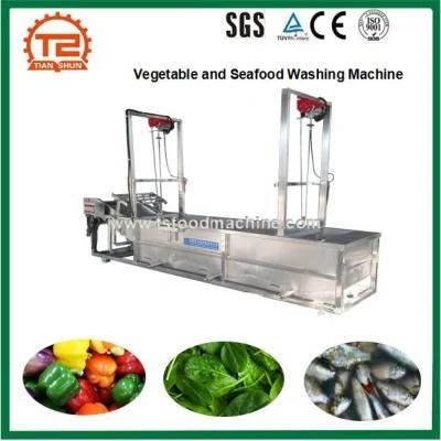 Industrial Fruit Vegetable and Seafood Washing Machine or Washer