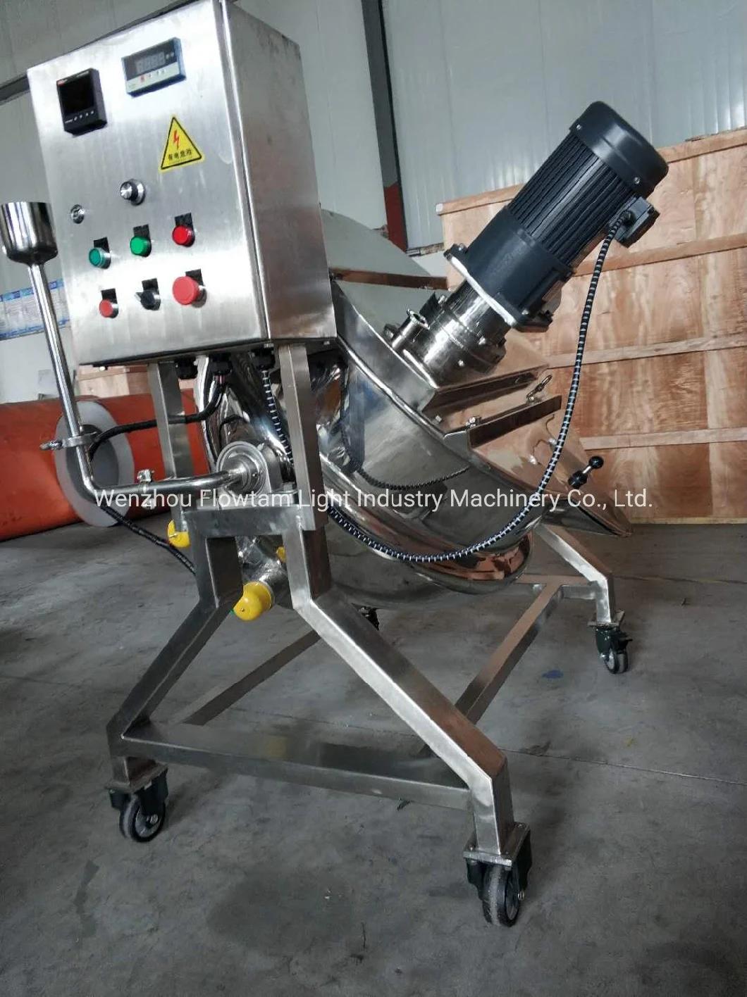 Electric Heating Double Jacketed Cooker with Mixer