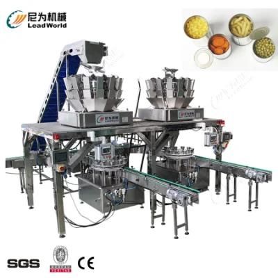 Canned Food Production Machine Beans Fruits Vegetables Canning Machine