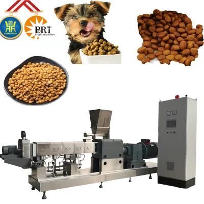 Complete Automatic Pet Food Production Machines Animal Application Dog Food Extruder