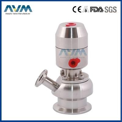 25mm Manual Aseptic Flush Bottom Valves