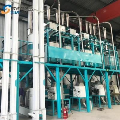 120tons Per Day Maize Flour Milling and Packaging Machine Price